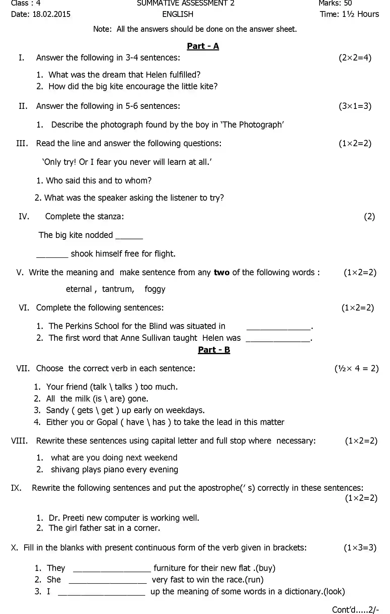 CBSE-Class-4-Previous-Year-Question-Papers-A2-ENGLISH-Page-2 Image