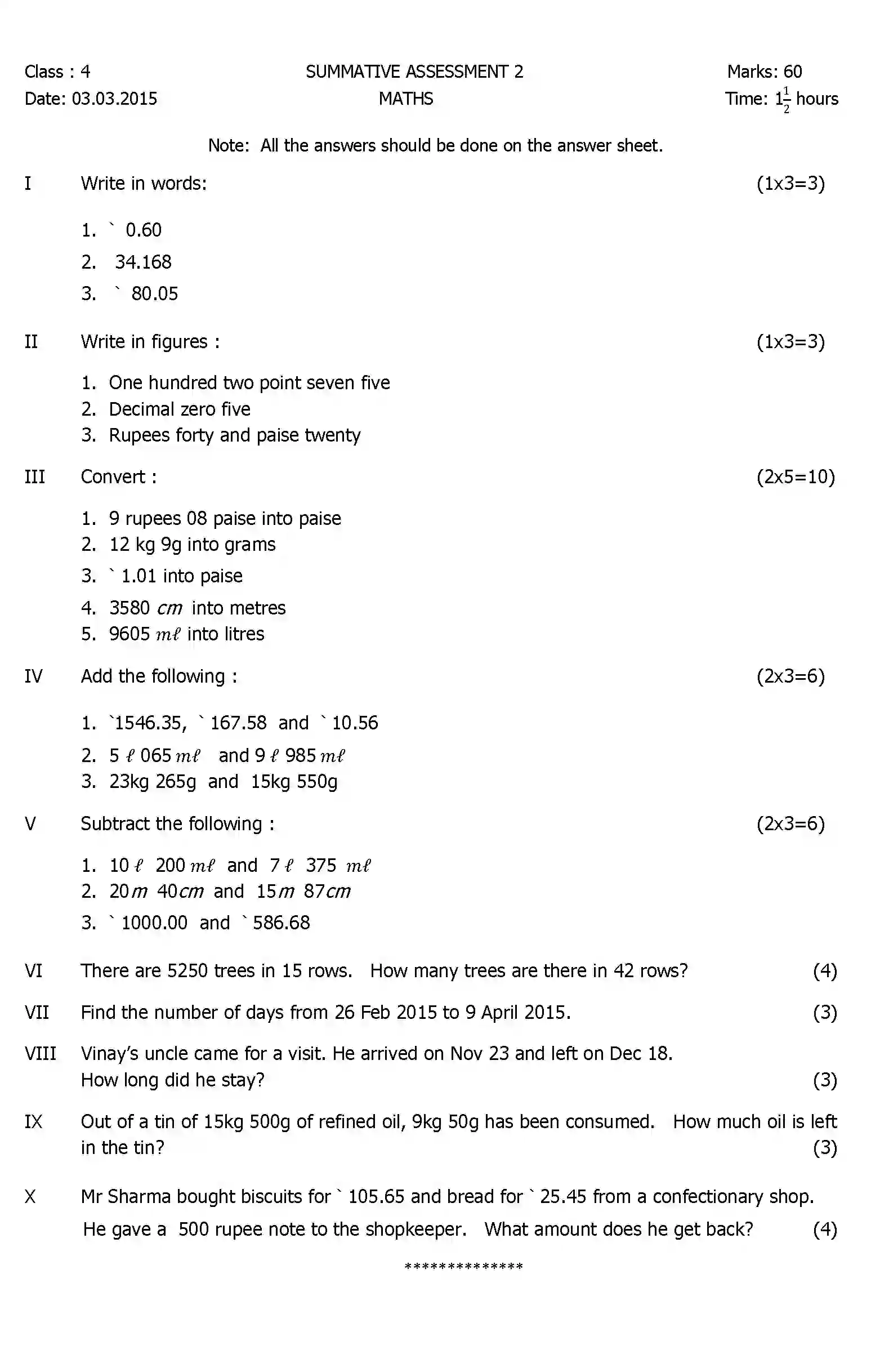 CBSE-Class-4-Previous-Year-Question-Papers-A2-MATHEMATICS-Page-2 Image