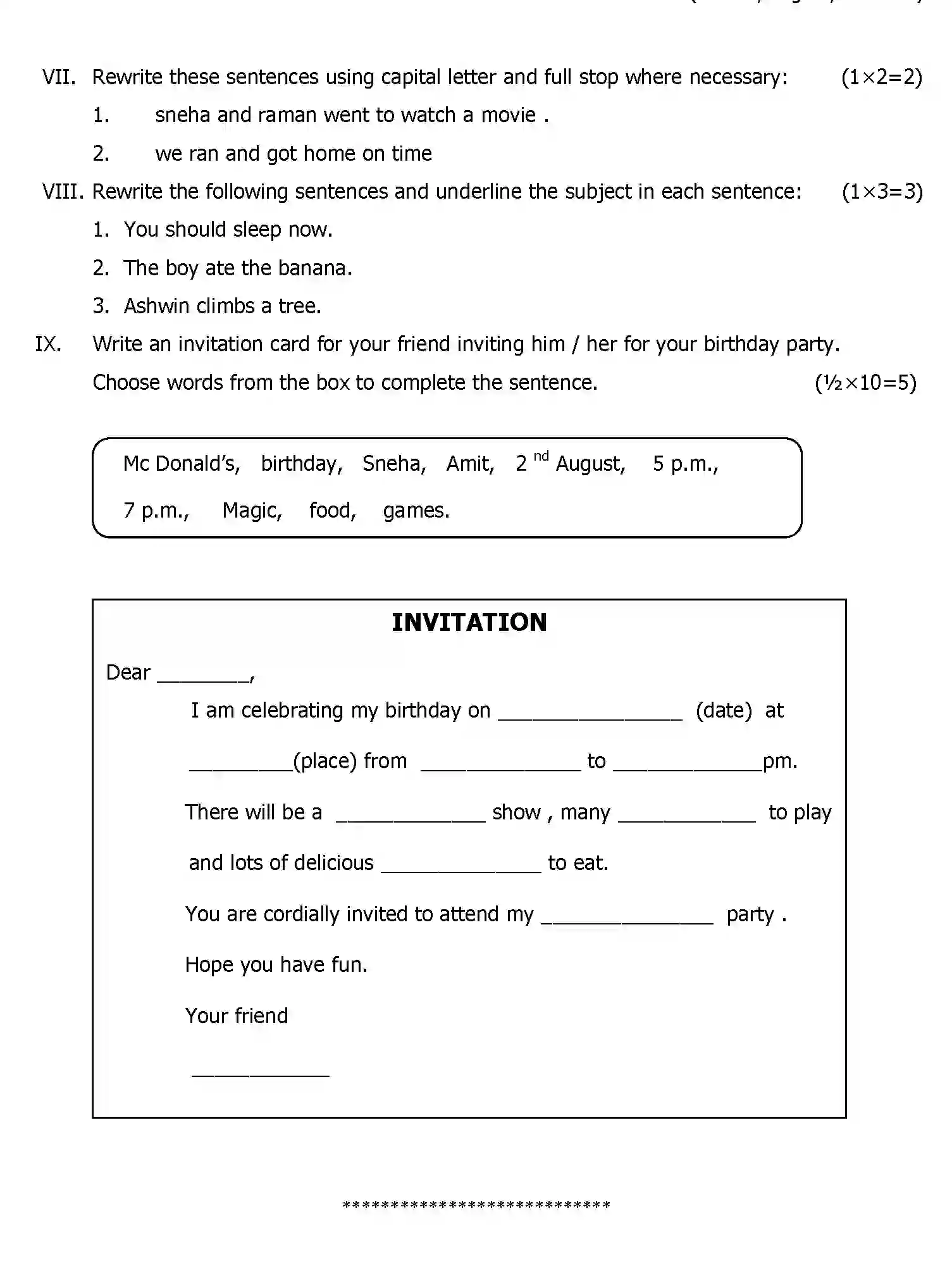 CBSE-Class-4-Previous-Year-Question-Papers-T1-ENGLISH-Page-2 Image
