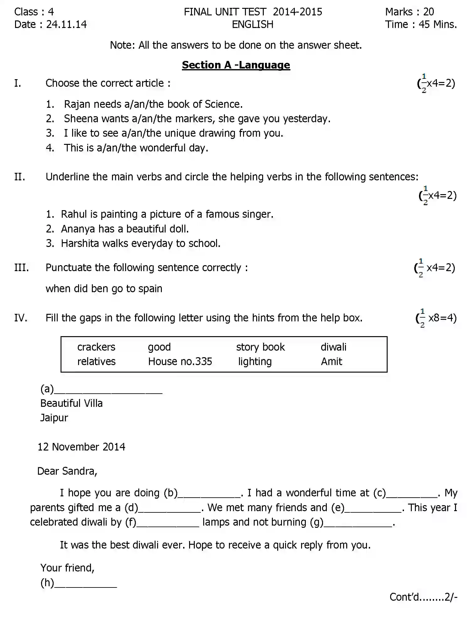 CBSE-Class-4-Previous-Year-Question-Papers-T3-ENGLISH-Page-1 Image