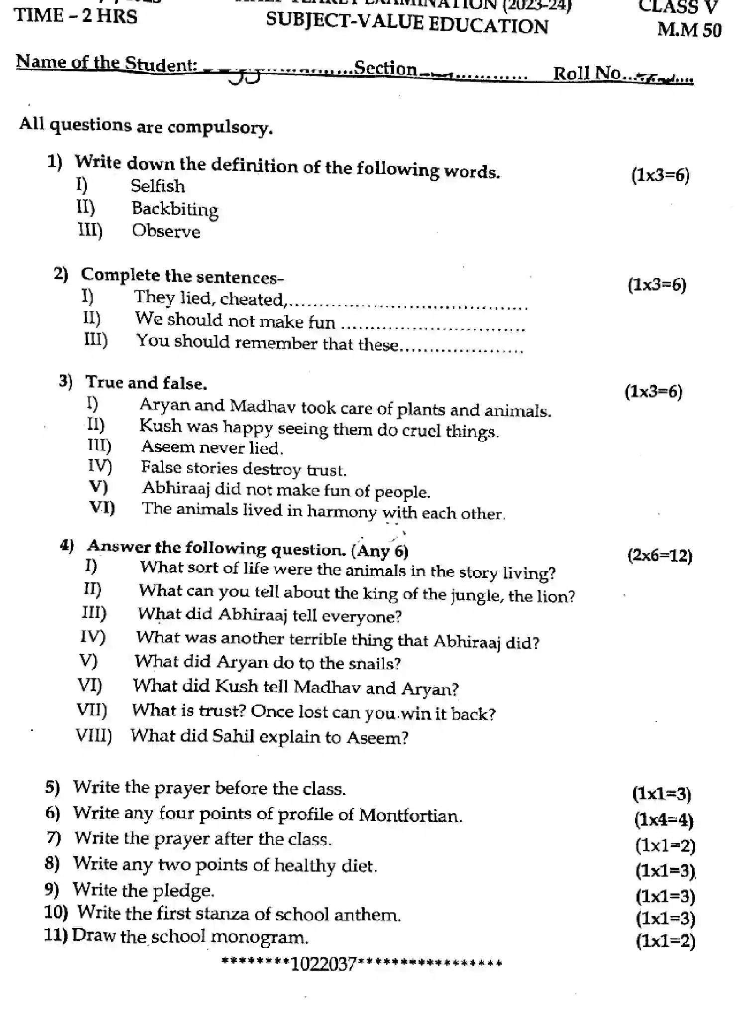 CBSE-Class-5-Previous-Year-Question-Papers-Y-VALUE-EDUCATION-020424-SEP-Page-1 Image