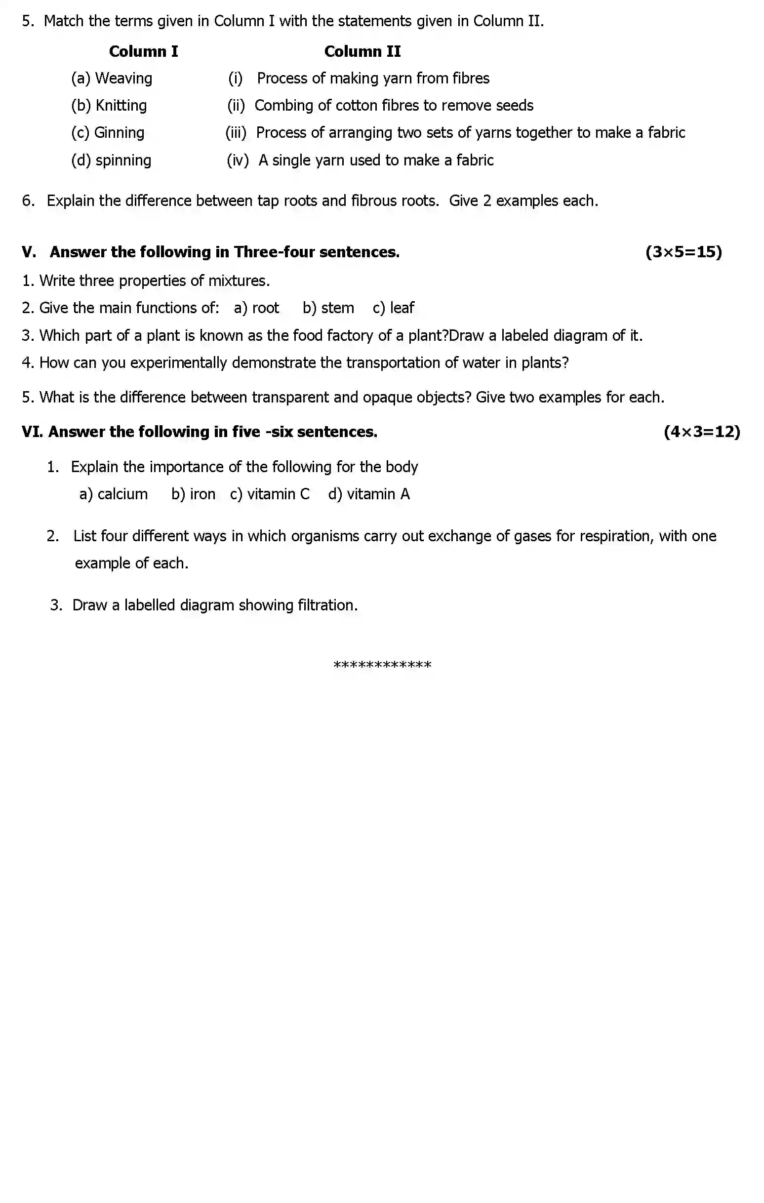 CBSE-Class-6-Previous-Year-Question-Papers-A1-SCIENCE-Page-4 Image