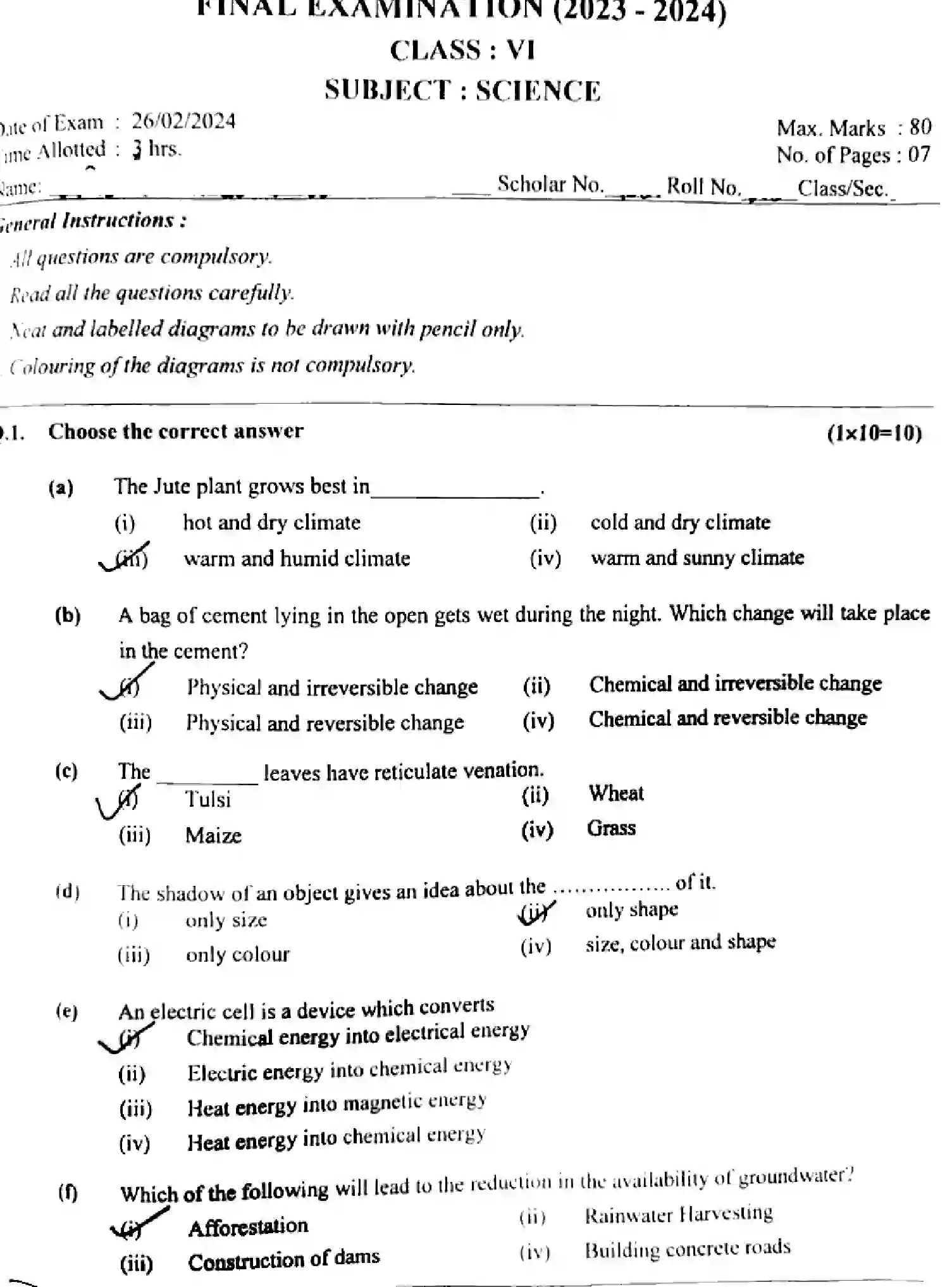 CBSE-Class-6-Previous-Year-Question-Papers-CIENCE-260224-FEB-Page-1 Image