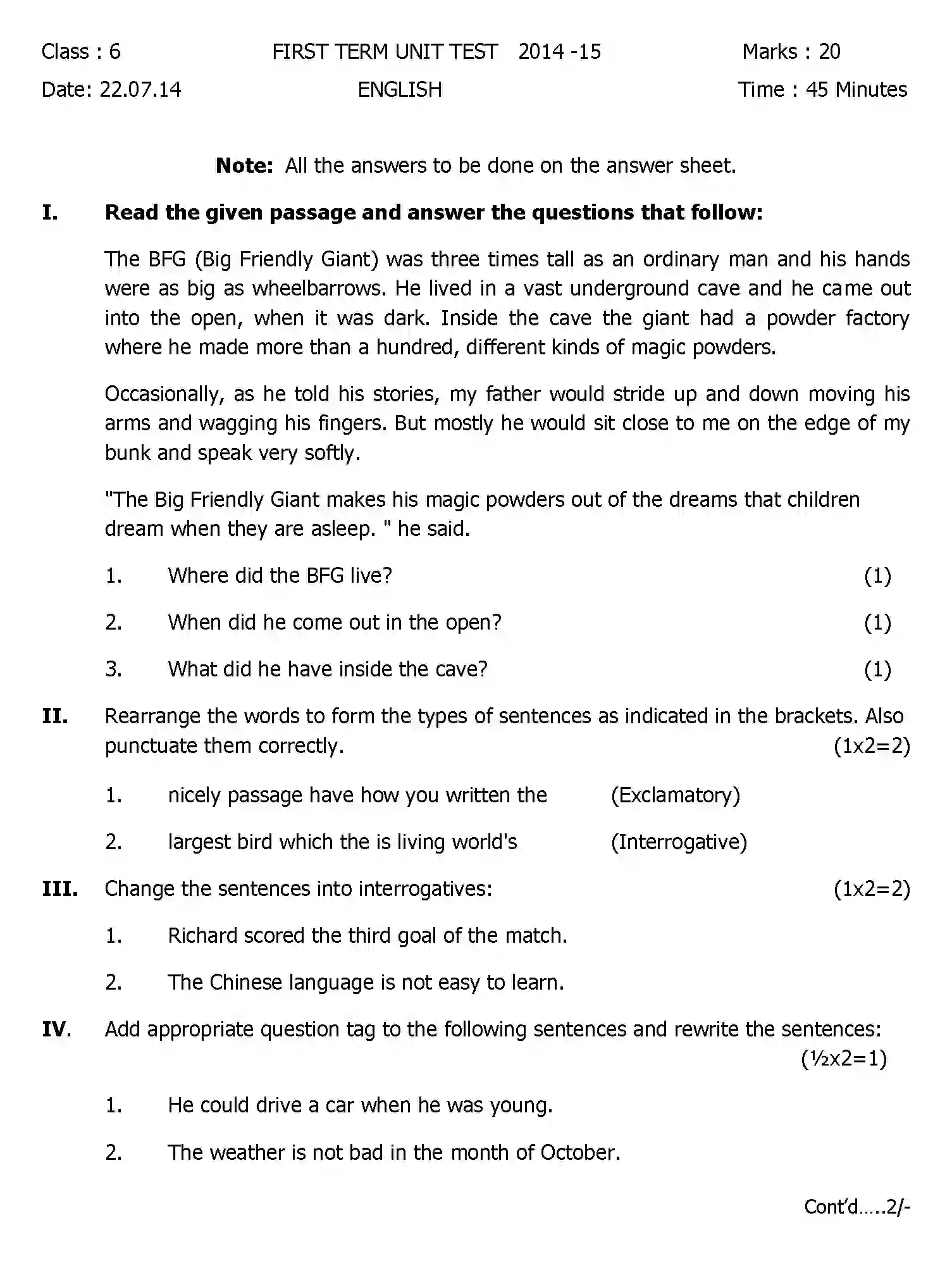 CBSE-Class-6-Previous-Year-Question-Papers-T1-ENGLISH-Page-1 Image