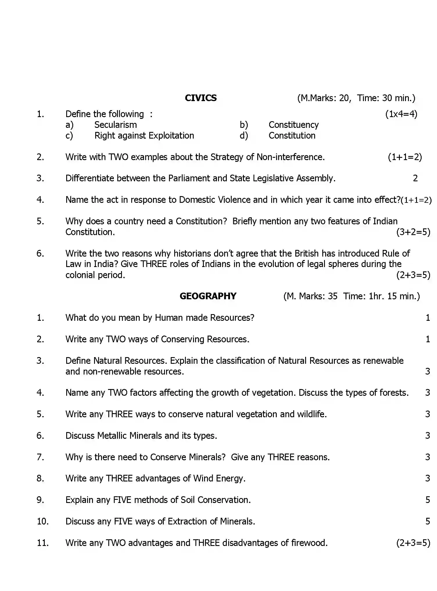 CBSE-Class-8-Previous-Year-Question-Papers-A1-SOCIAL-SCIENCE-Page-2 Image