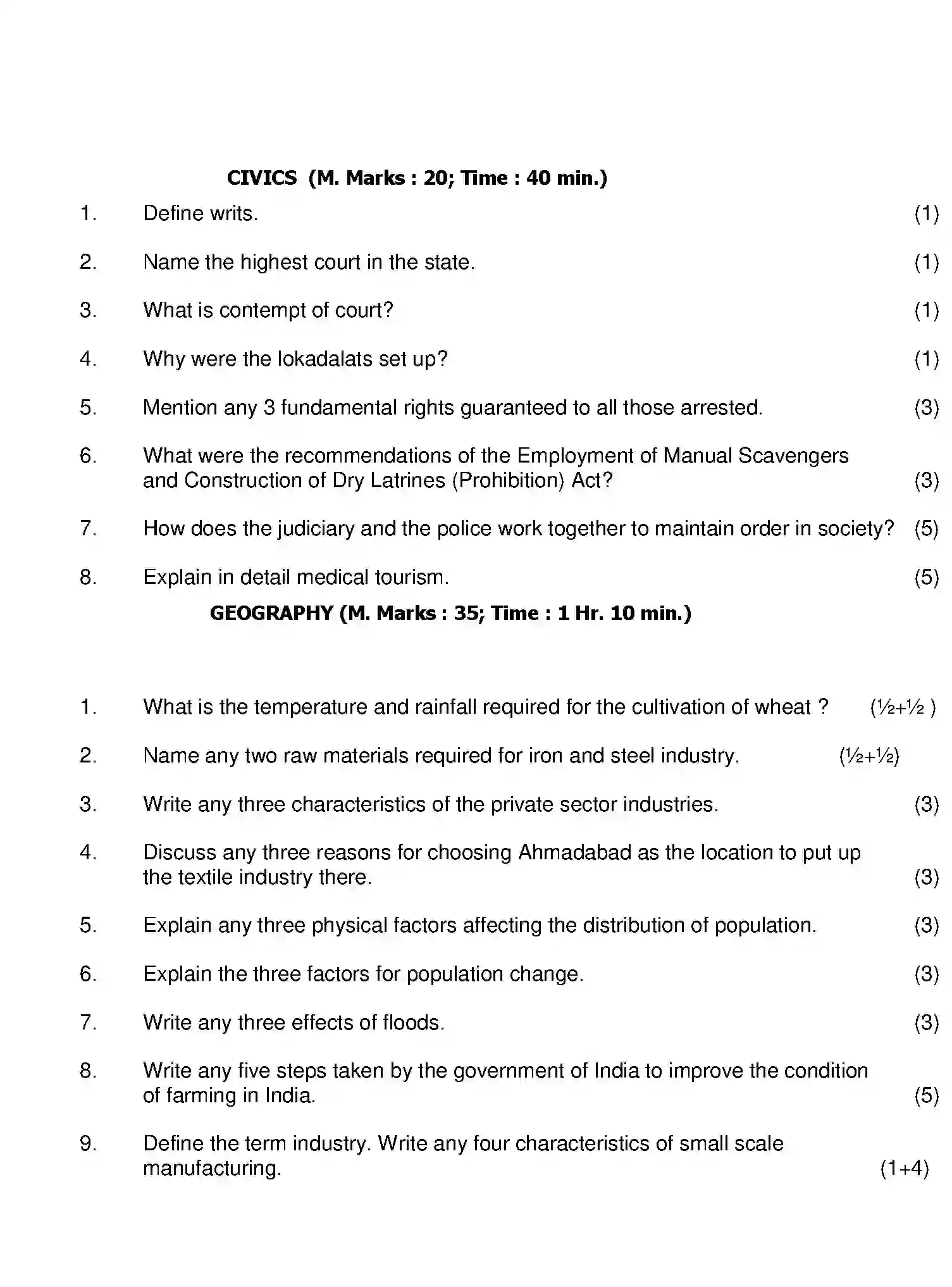 CBSE-Class-8-Previous-Year-Question-Papers-A2-SOCIAL-SCIENCE-Page-2 Image