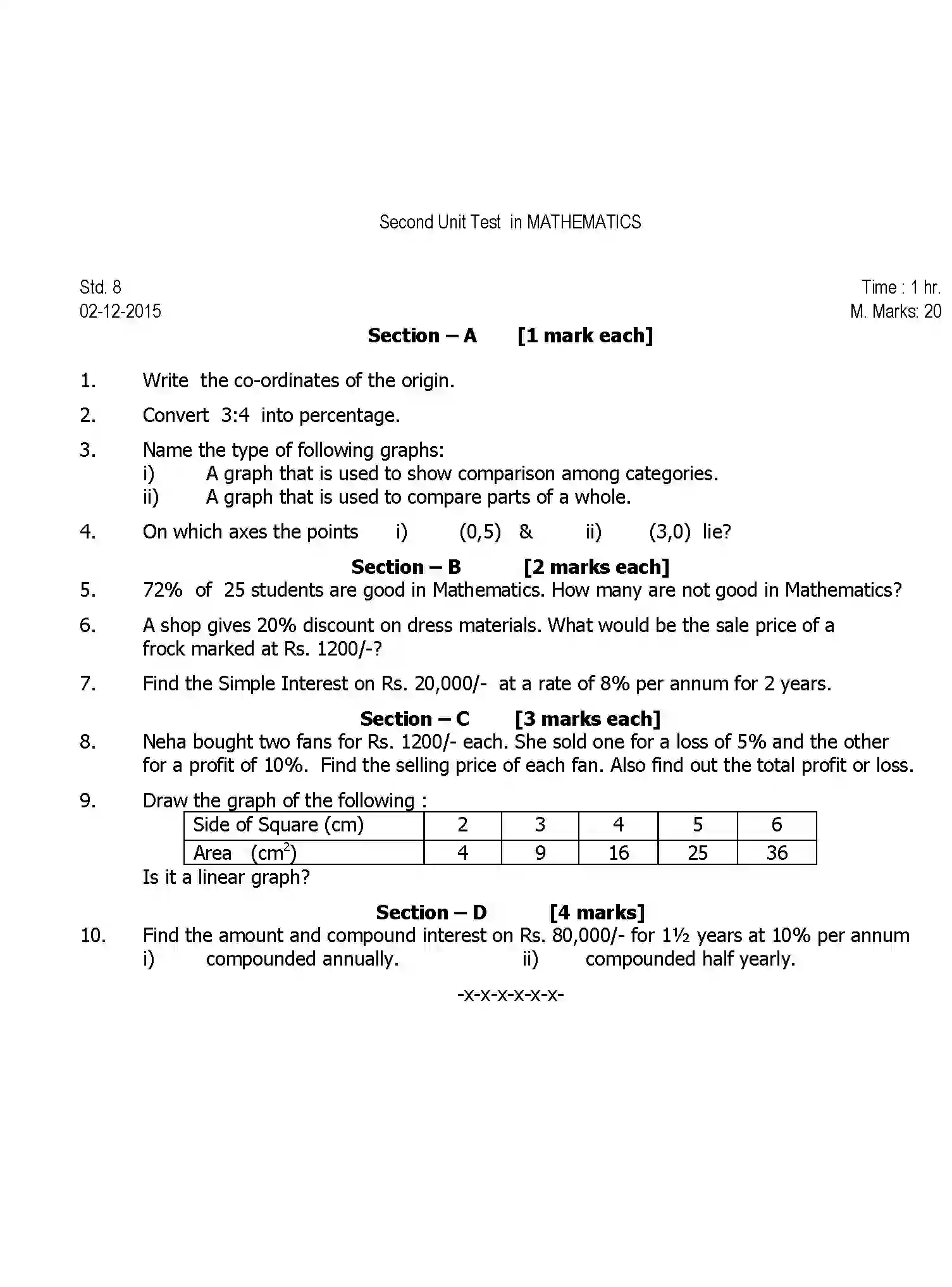 CBSE-Class-8-Previous-Year-Question-Papers-T2-MATHS-Page-1 Image