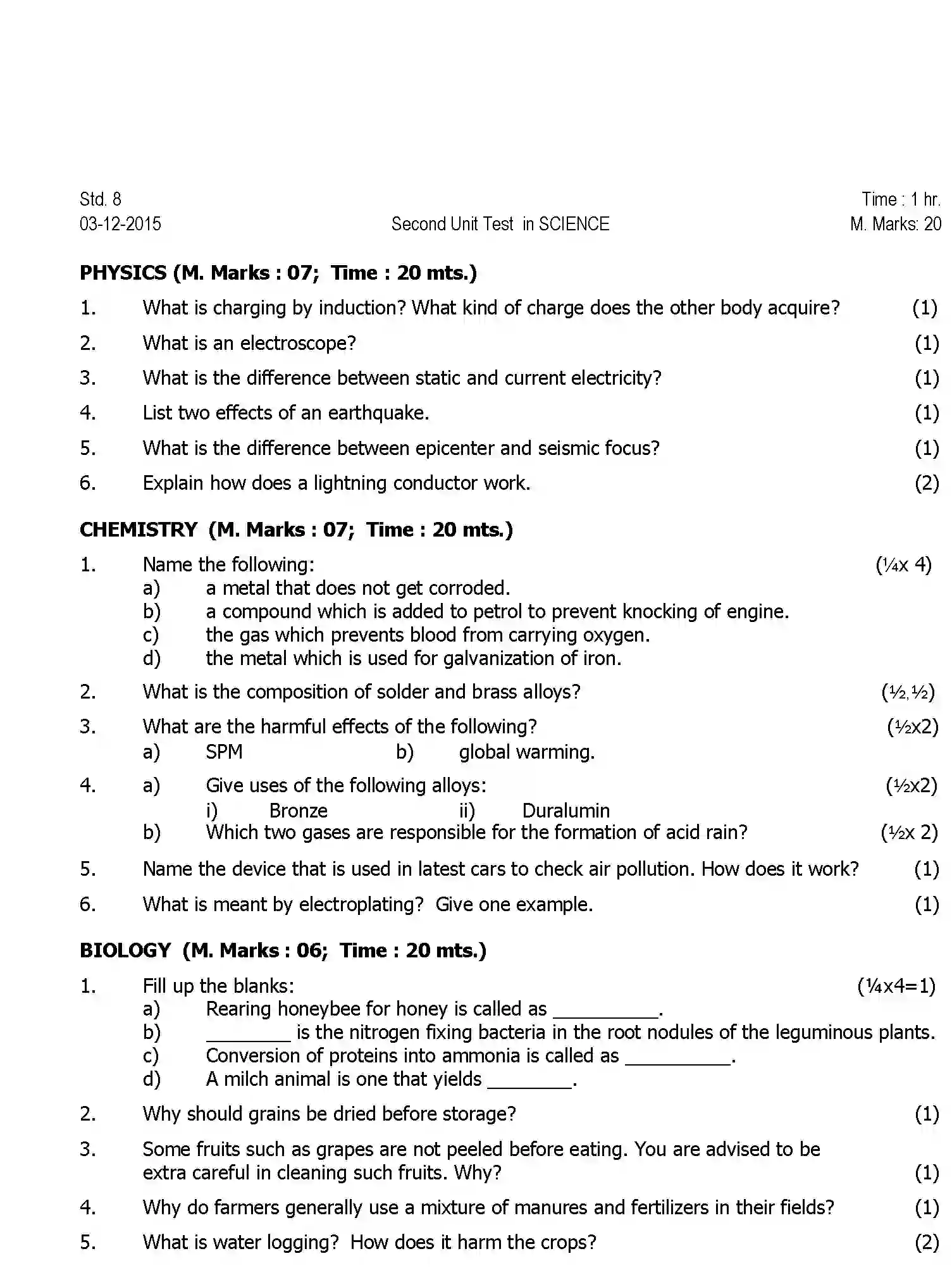 CBSE-Class-8-Previous-Year-Question-Papers-T2-SCIENCE-Page-1 Image
