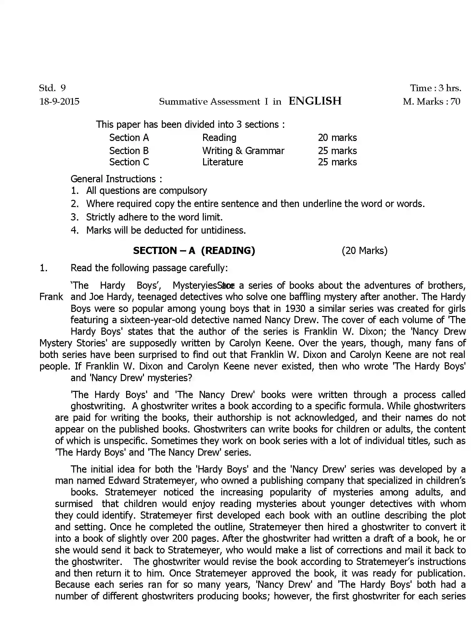 CBSE-Class-9-Previous-Year-Question-Papers-A1-ENGLISH-Page-1 Image