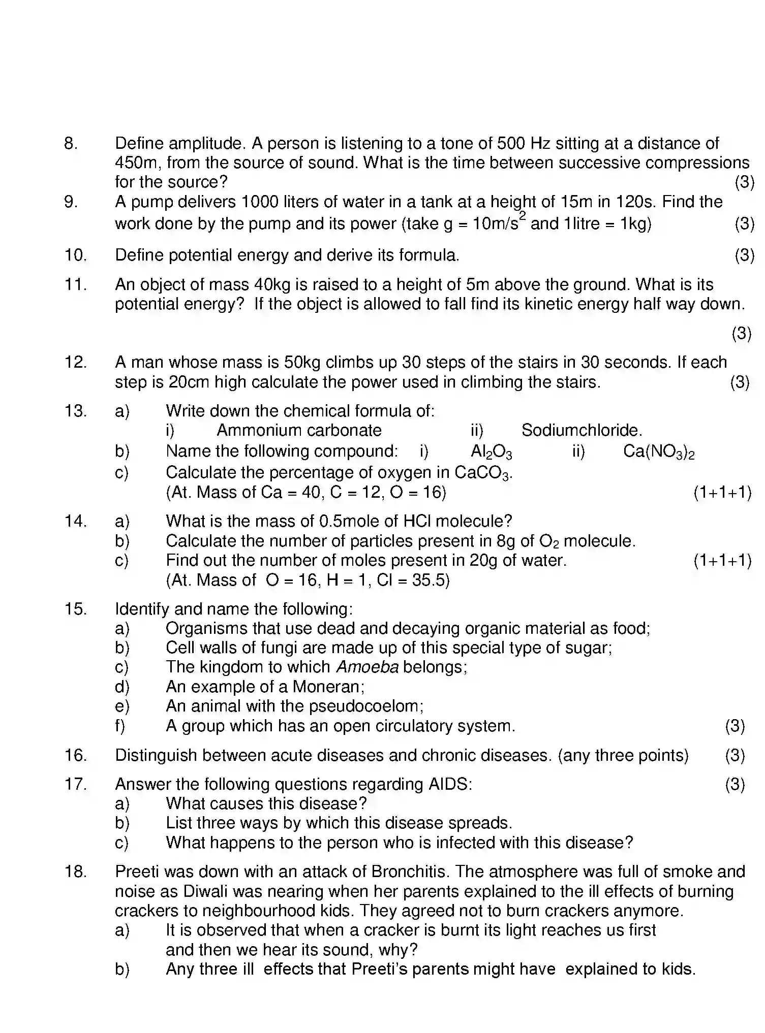 CBSE-Class-9-Previous-Year-Question-Papers-A2-SCIENCE-Page-2 Image