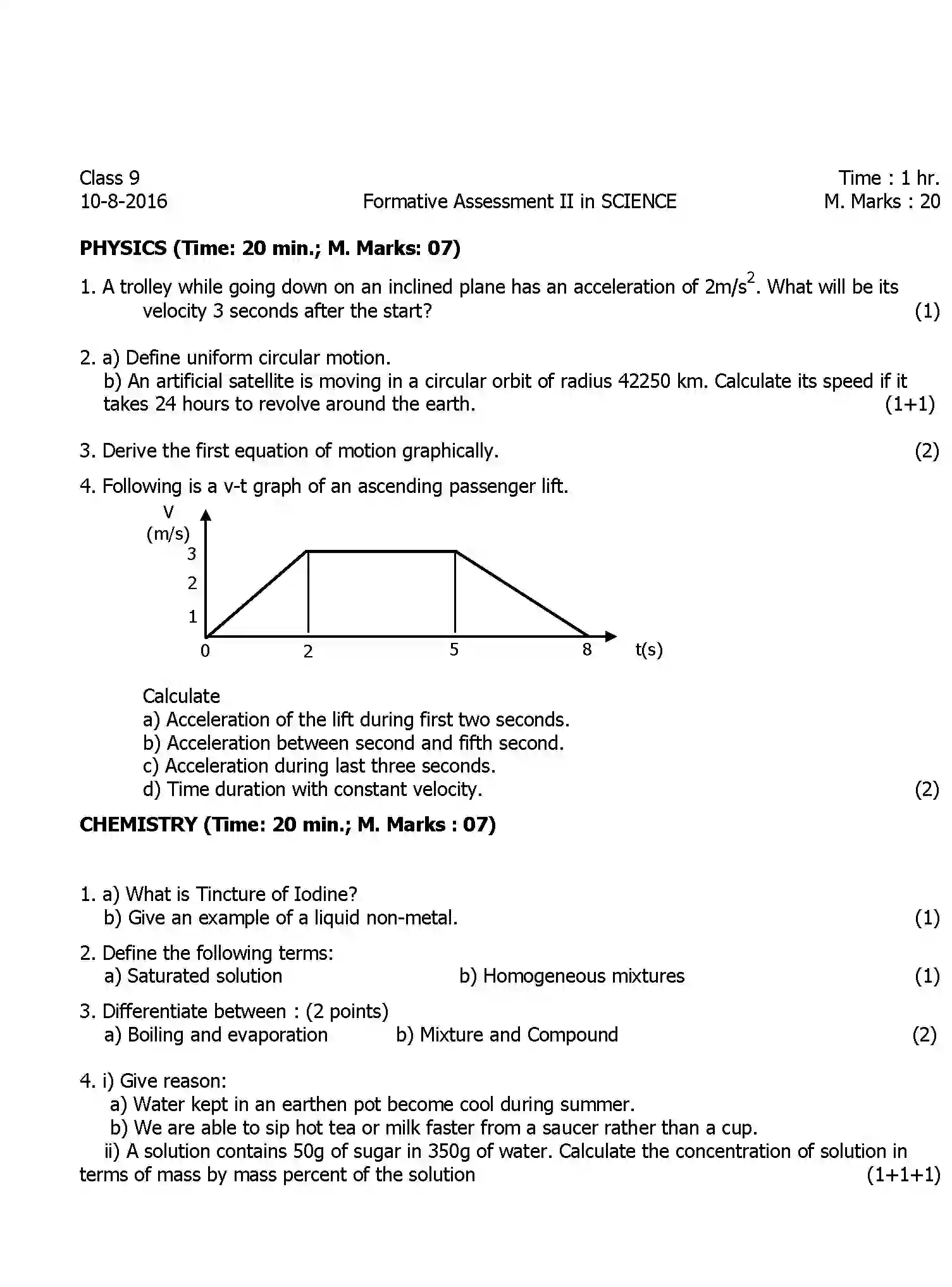 CBSE-Class-9-Previous-Year-Question-Papers-A2-SCIENCE-FA-2-Page-1 Image