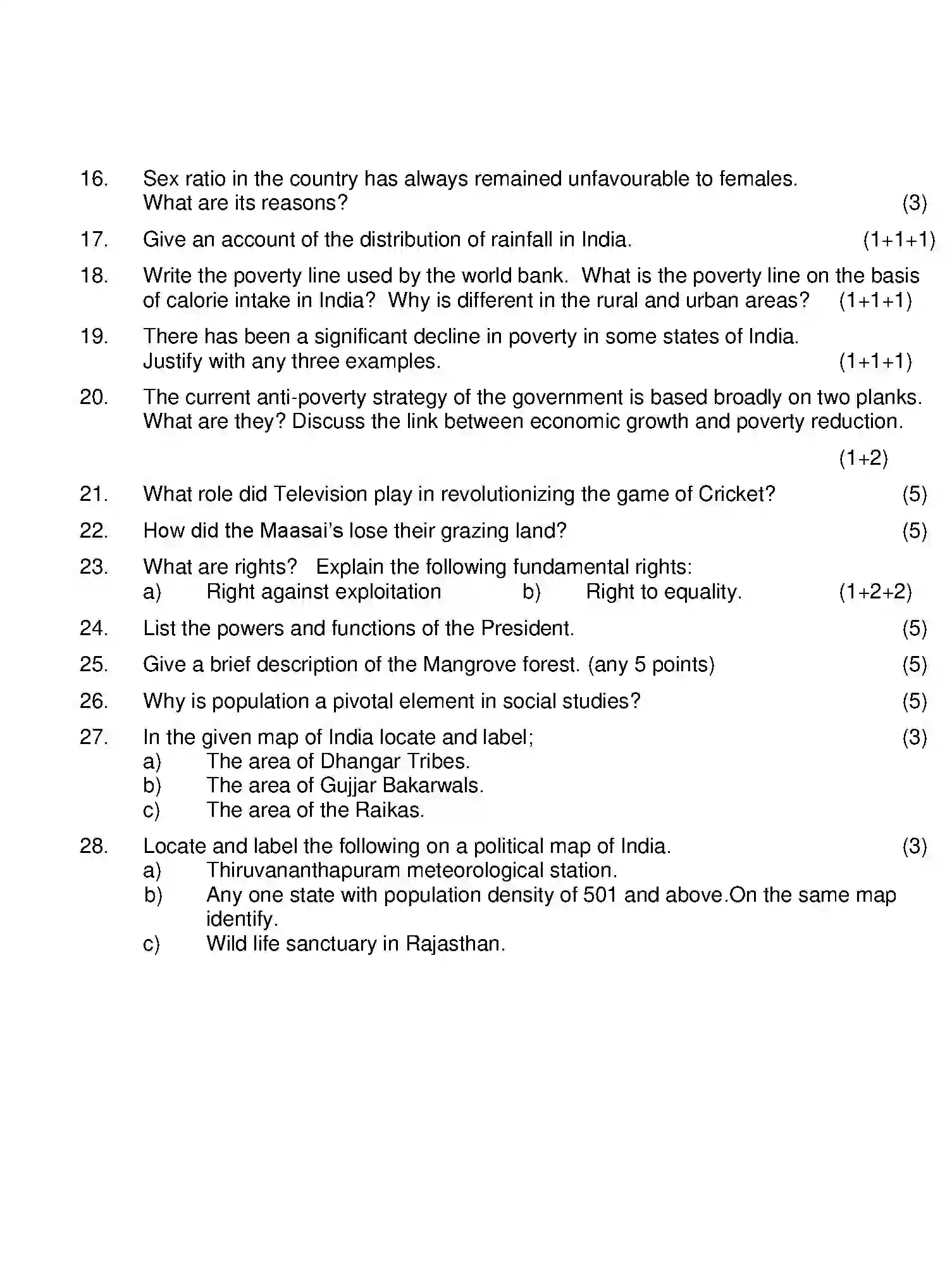 CBSE-Class-9-Previous-Year-Question-Papers-A2-SOCIAL-STUDIES-Page-2 Image