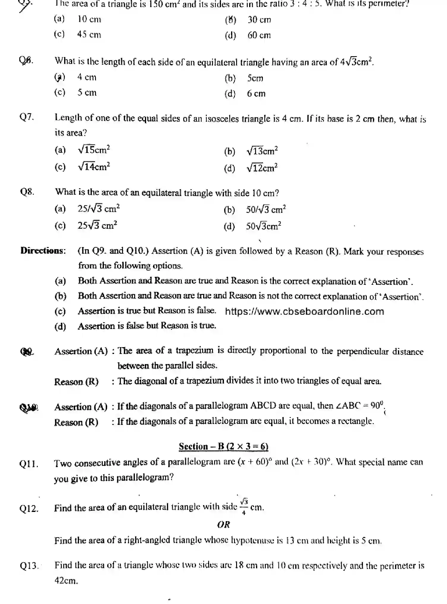 CBSE-Class-9-Previous-Year-Question-Papers-ERIODIC-TEST-2-MATHEMATICS-010424-NOV-Page-2 Image