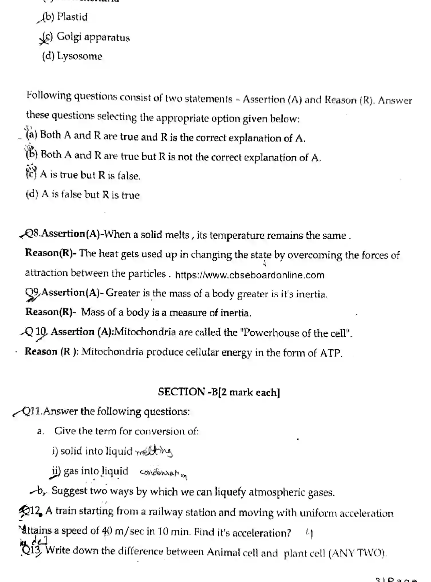 CBSE-Class-9-Previous-Year-Question-Papers-ERIODIC-TEST-2-SCIENCE-SET-A-181223-AUG-Page-3 Image
