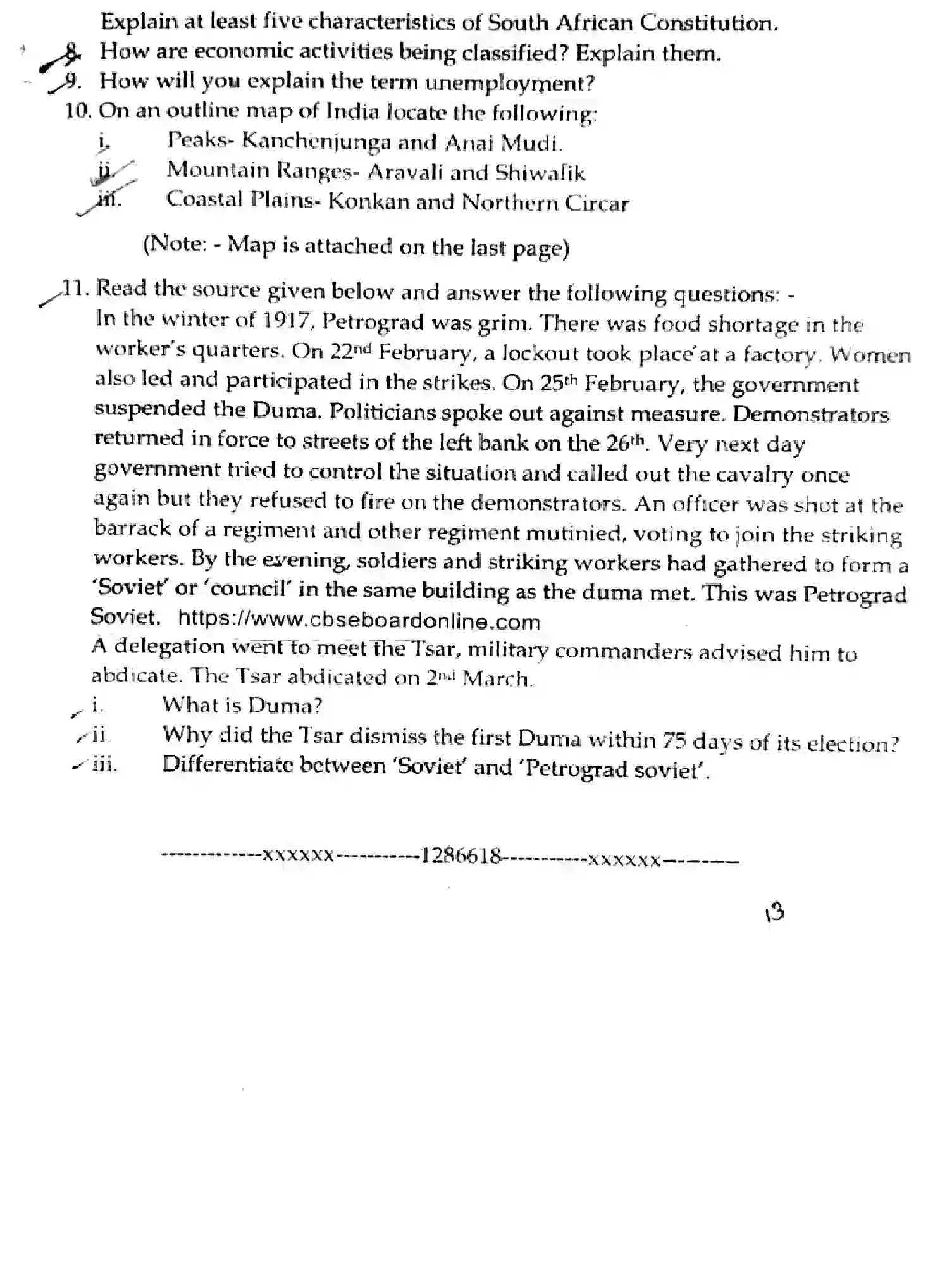 CBSE-Class-9-Previous-Year-Question-Papers-ERIODIC-TEST-2-SOCIAL-STUDIES-181223-OCT-Page-2 Image