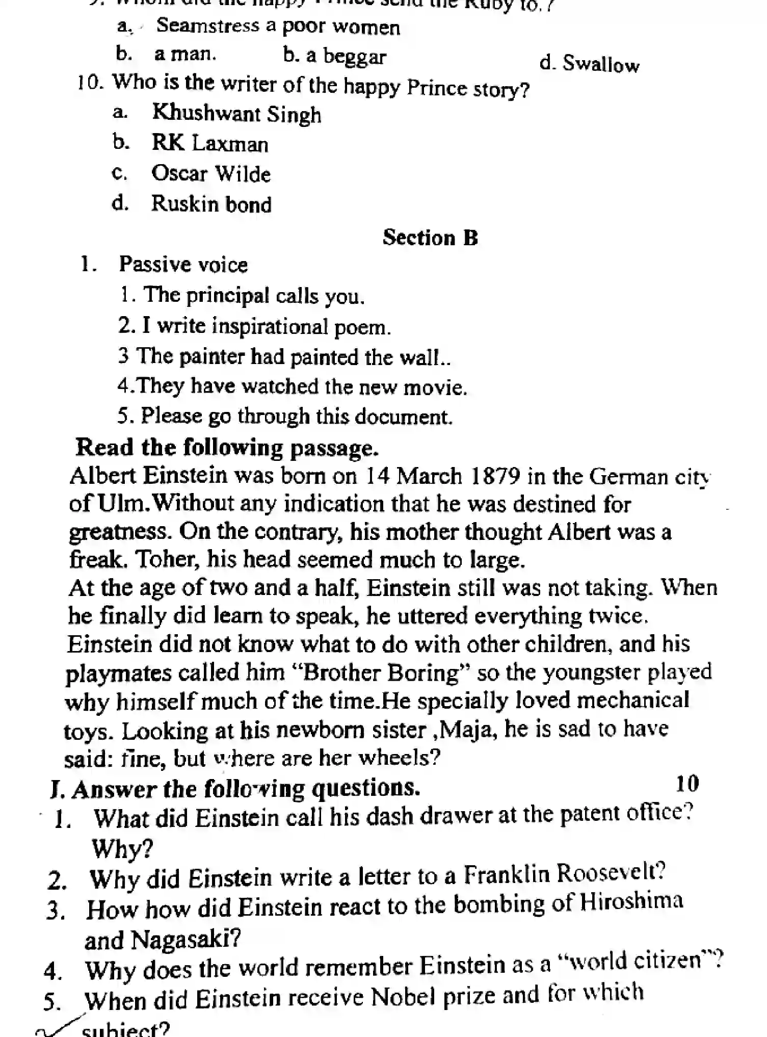 CBSE-Class-9-Previous-Year-Question-Papers-IRST-TERM-ENGLISH-241123-OCT-Page-2 Image