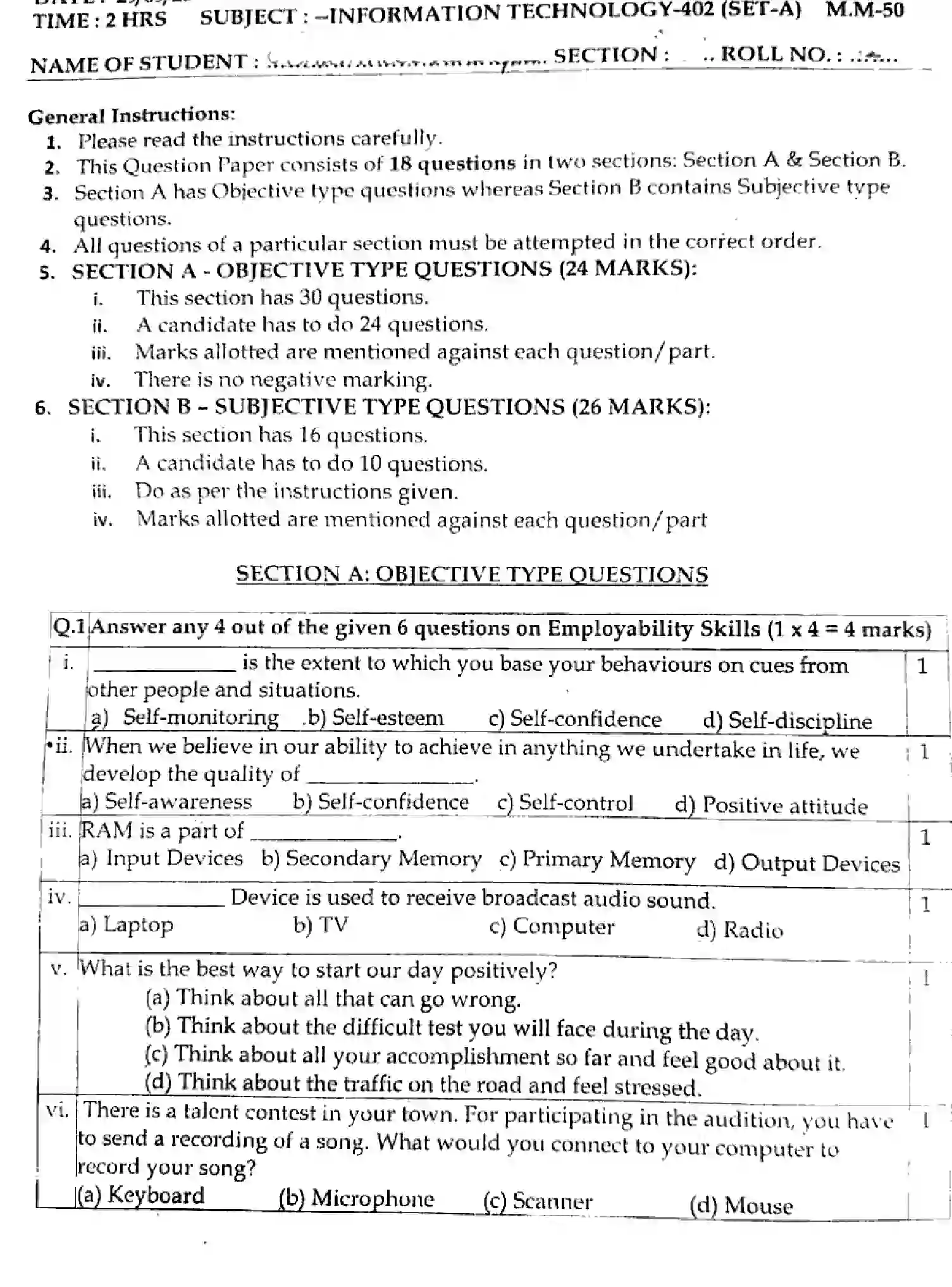 CBSE-Class-9-Previous-Year-Question-Papers-Y-INFORMATION-TECHNOLOGY-SET-A-181223-SEP-Page-1 Image